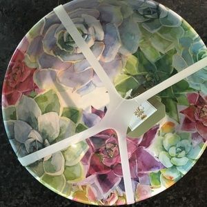 New Rachel Ashwell floral melamine 4 bowls